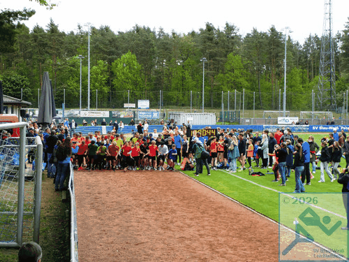 Start zum Hauptlauf ...